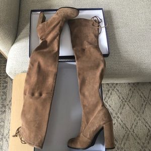 Stuart Weitzman Hiline Over The Knee Boots SZ9 NWT